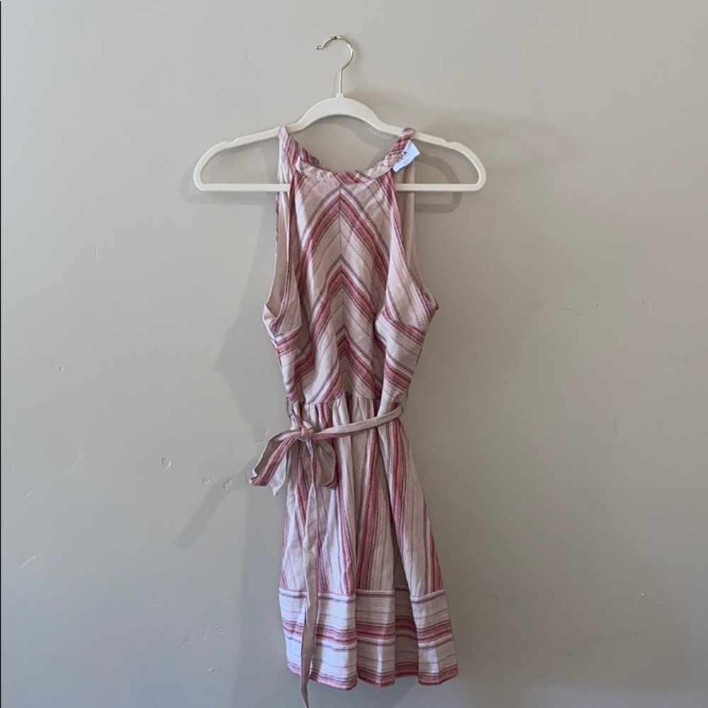 Cute multicolored pink sundress